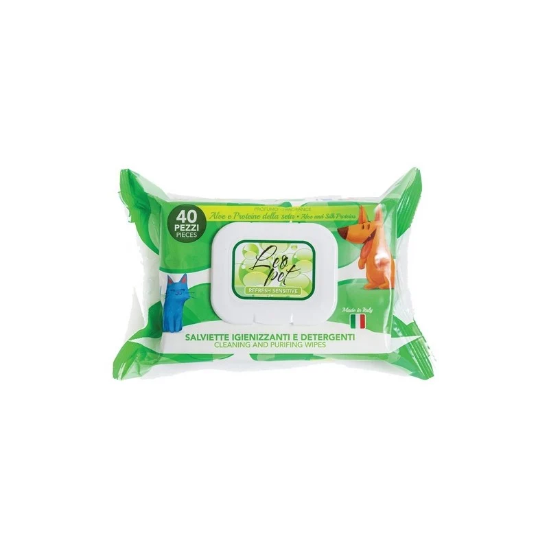 Salviette Igenizzanti Aloe 40pz