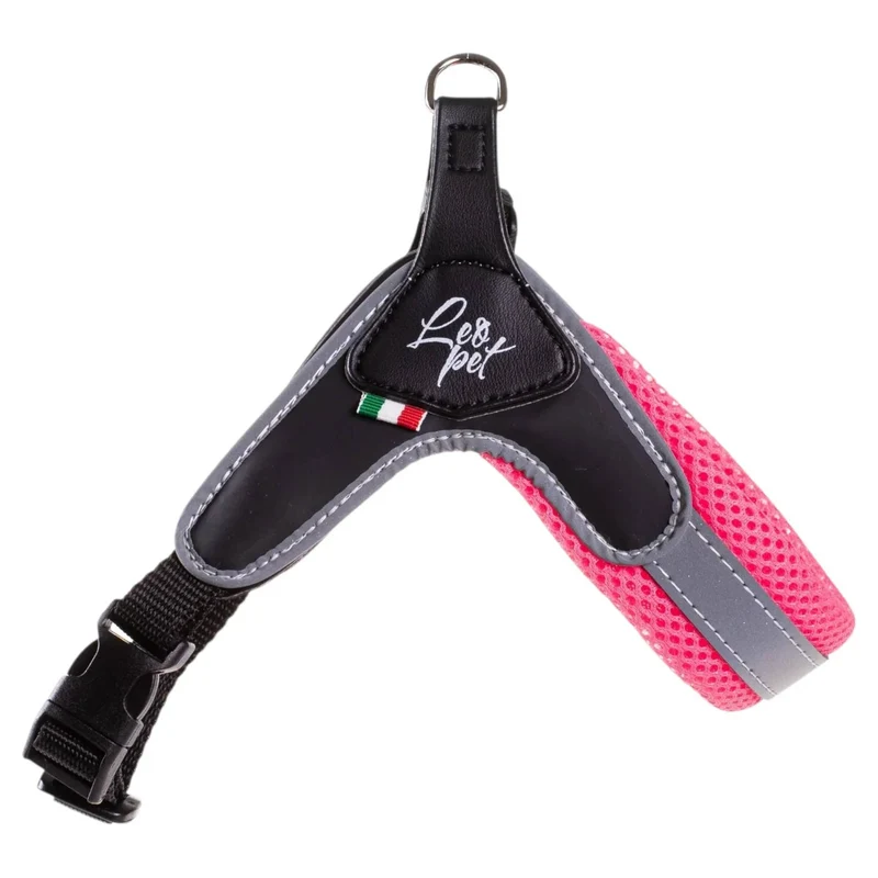 PETTORINA AIRSOFT PVC/MESH/POLYP.TG.2,CM.30-40 ROSA FLUO