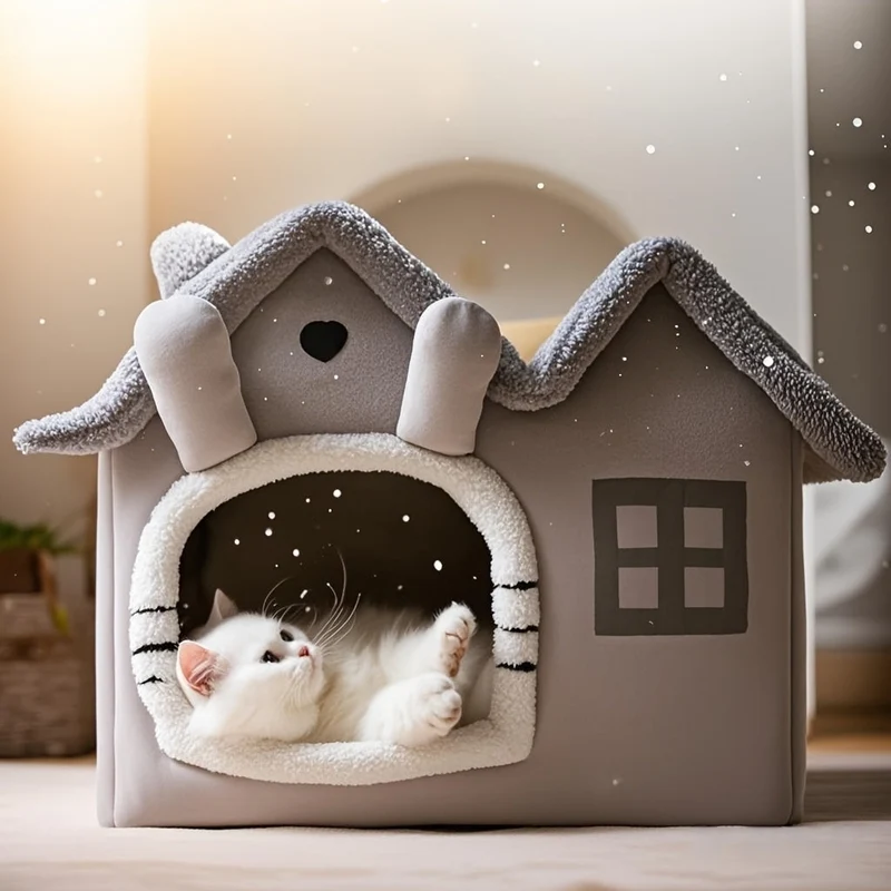 Cuccia Morbida per Gatti – Casa Comfort Soffice e Avvolgente