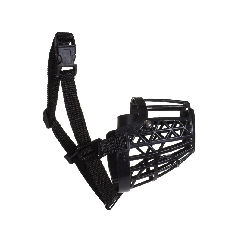 MUSERUOLA IN PLASTICA E NYLON L NERO