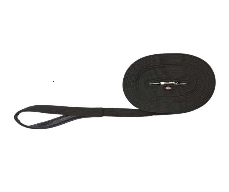 LUNGHINA,in COTONE,10m/20mm,NERO