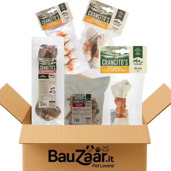 Bundle convenienza: Crancito's snack per cani dieta Barf Taste Mix