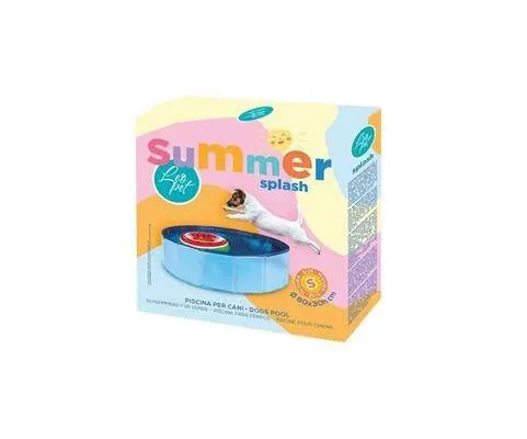 Piscina per Cani Pieghevole Taglia S - Ø 80x30 cm - 75 Litri