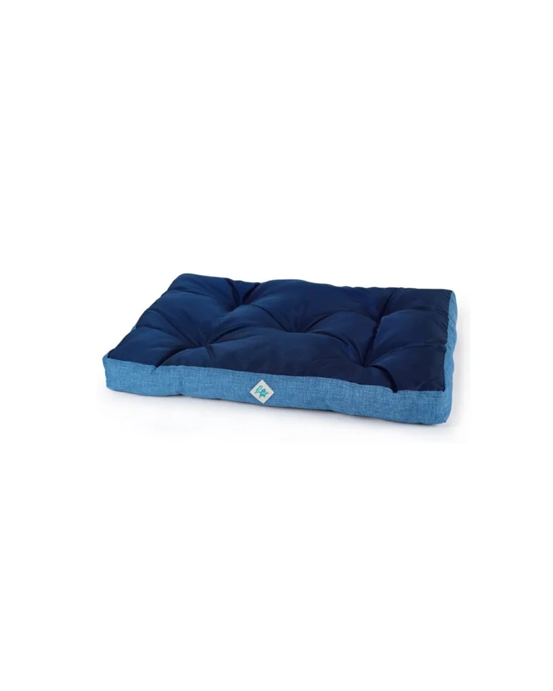 Materasso per Cani Waterproof Blu - Letto Idrorepellente 130x95x10 cm