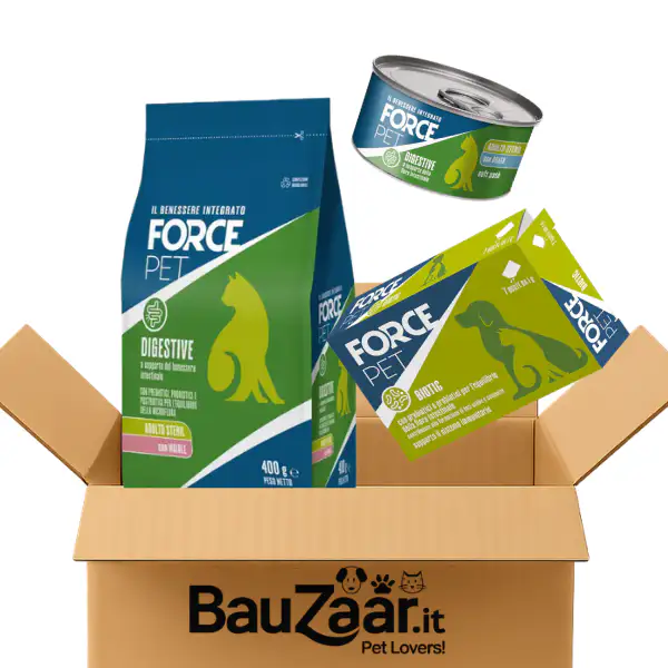 Bundle convenienza: Forcepet Cat Sterilised Digestive Mix Feeding