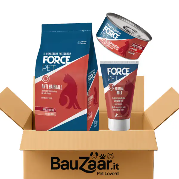 Bundle convenienza: Forcepet Cat Sterilised Anti Hairball Mix Feeding