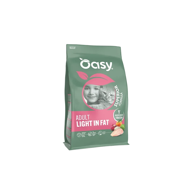 Oasy Dry Cat Superior - ADULT LIGHT IN FAT 300 gr