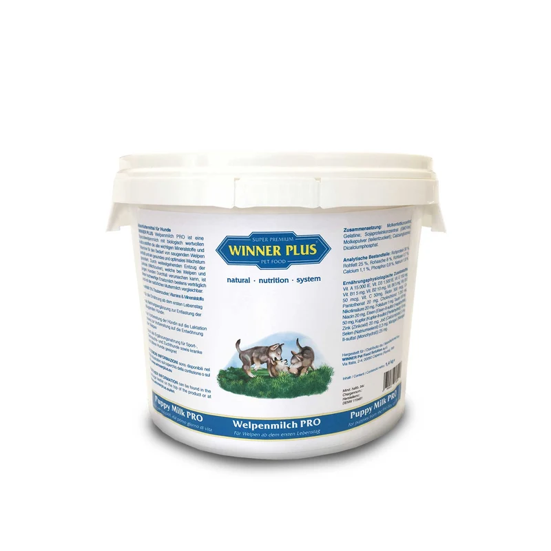 Winner Plus Puppy Milk - Latte in Polvere per Cuccioli - 1,4 kg