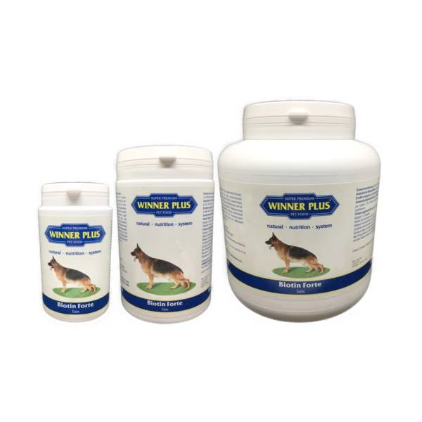 Winner Plus Biotina Forte - Integratore per Pelo e Cute Lucente - 600 g