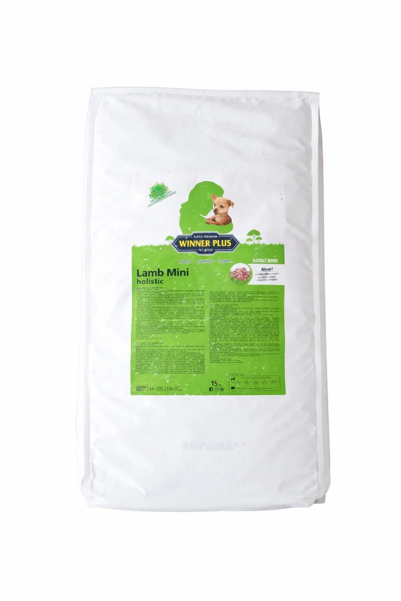 Winner Plus Holistic Agnello e Riso - Crocchette Monoproteiche Cani Mini - 15 kg
