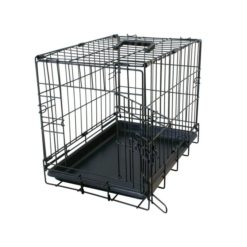 Gabbia Ferro Pieghevole per Cani XL - Trasportino Pet Kennel 91 cm