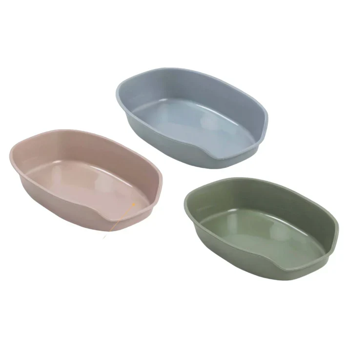 Lettiera per Gatti Aperta Gemini - Colori Assortiti 28x42x9 cm