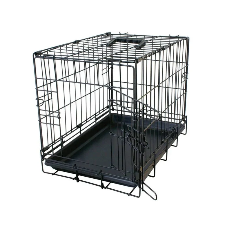 Gabbia Ferro Pieghevole Cani XXL - Trasportino Pet Kennel 107 cm