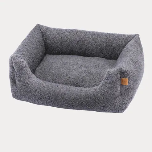 Cuccia per Cani Rodi Teddy Grigio - Cuscino Sfoderabile 60x70 cm