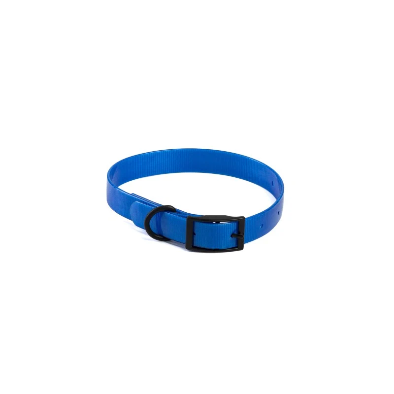Collare Riflettente per Cani in Biothene - 20x50 mm Turchese