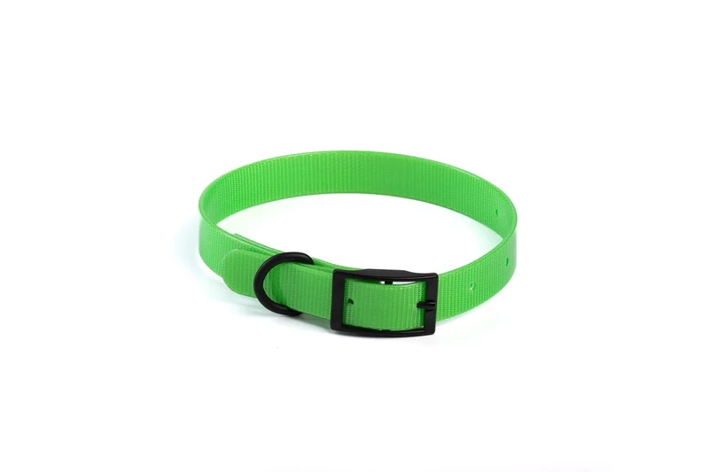 Collare Riflettente in Biothene per Cani - 2,0x50 cm, Verde Neon