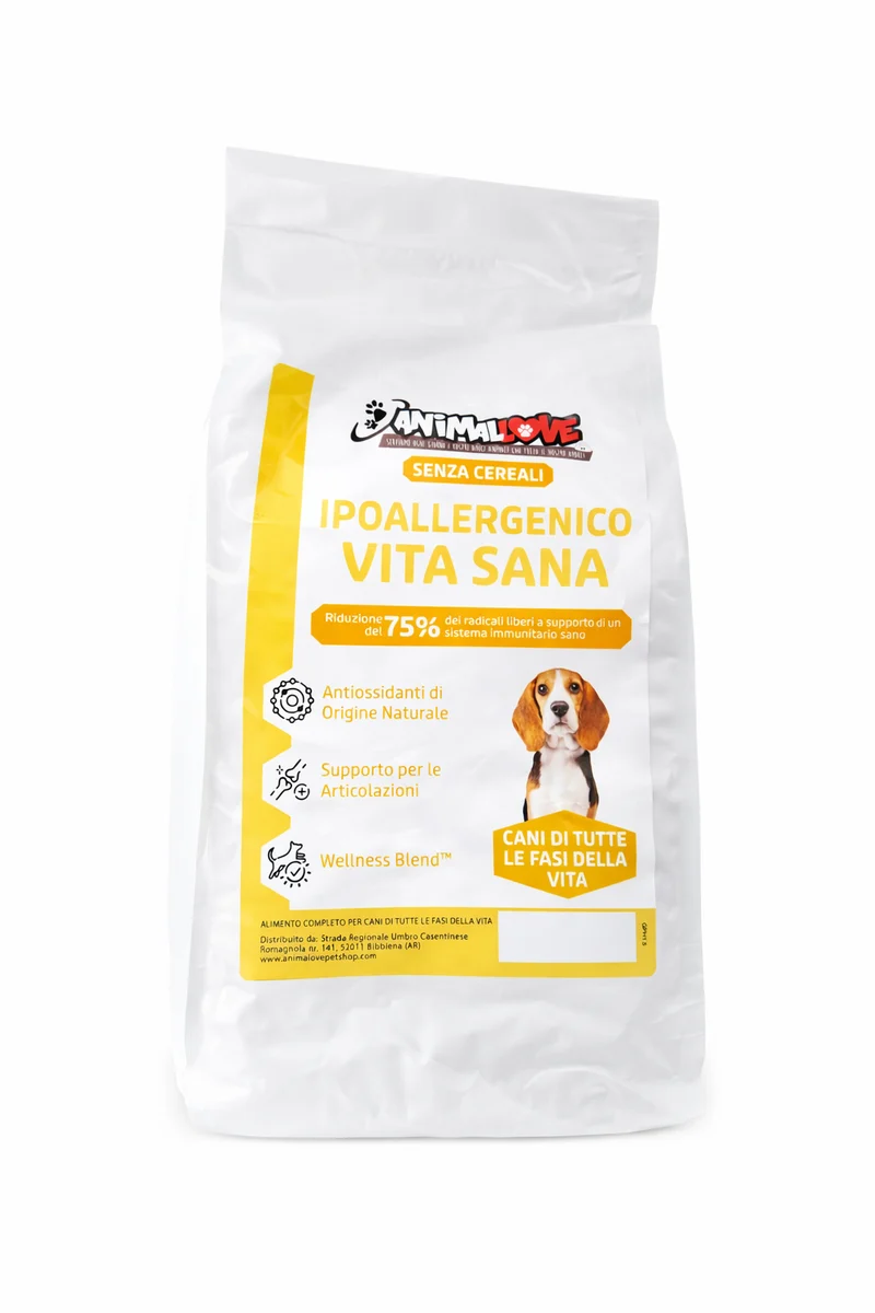Animalove Crocchette Veterinarie Ipoallergeniche Adulto - 1,5 kg