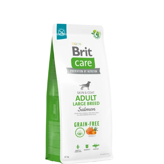 Brit Care Cane Grain Free Adult Large Salmon 12 kg