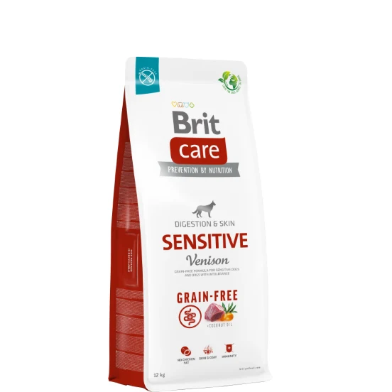 Brit Care Cane Grain Free Adult Sensitive Venison 12 kg