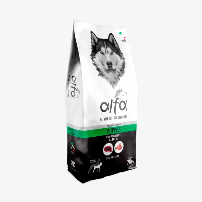 Alfa Dog Puppy - Crocchette per Cuccioli Formato Allevatore - 20 kg