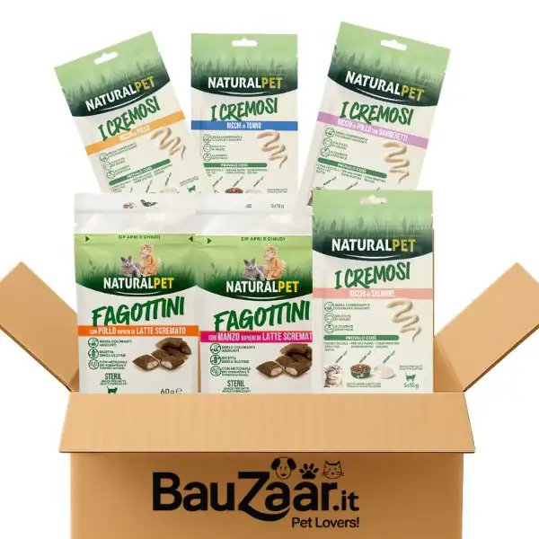 Bundle convenienza: NaturalPet snack naturali per gatti Tasty Mix scorta