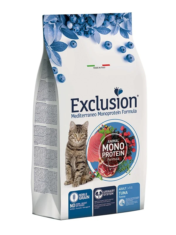 Exclusion Gatto Mediterraneo Adulto Tonno 300 g