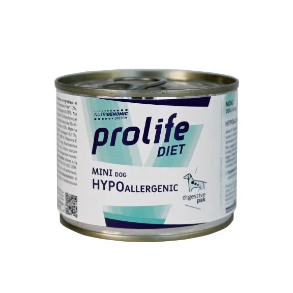 PROLIFE CANE DIET HYPOALLERGENIC MINI LATTINA 200 GR