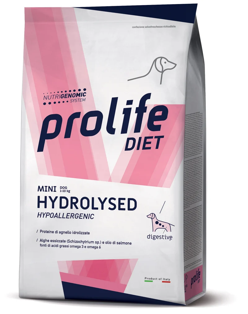 PROLIFE CANE DIET HYDROLISED MINI AGNELLO 1,5 KG