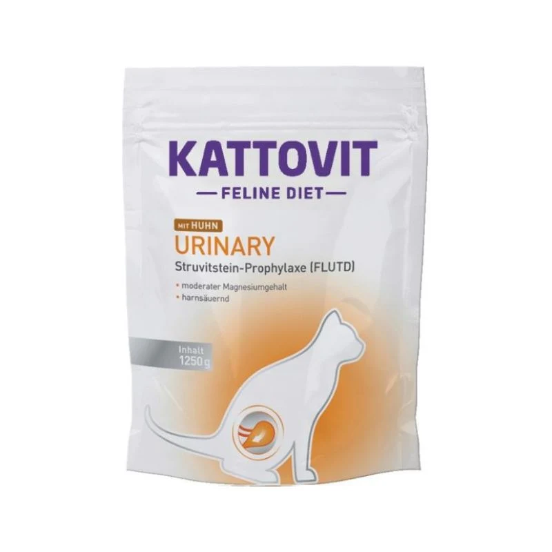 Kattovit Urinary Pollo - Crocchette Dietetiche Gatto Vie Urinarie - 1,25 kg