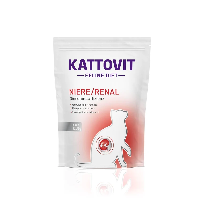 Kattovit Renal - Crocchette Dietetiche Gatto Funzione Renale - 1,25 kg