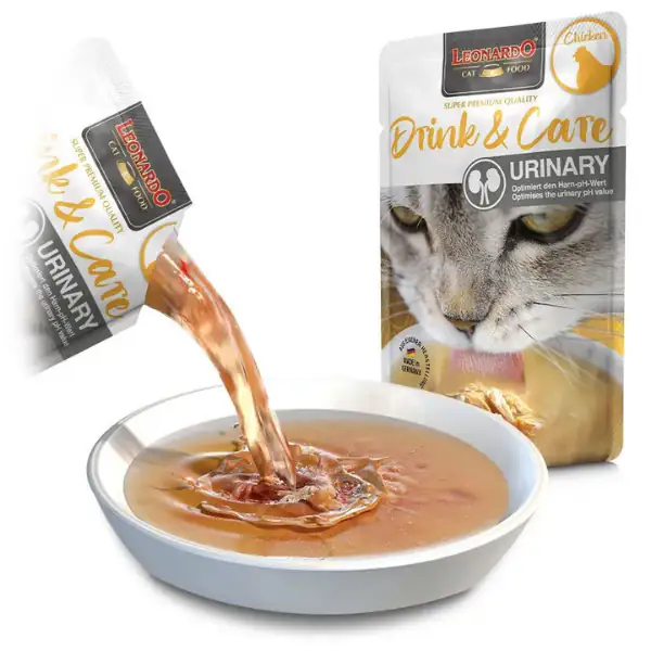 Leonardo Cat food Adult Drink & Care Urinary in brodo 40 gr