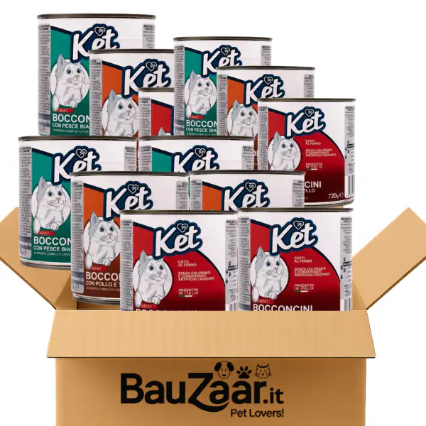 Bundle convenienza: Ket Bocconcini 12x720 gr multigusto