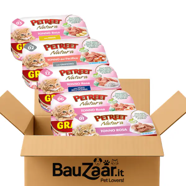 Bundle convenienza: Petreet Natura deliziosi Filetti 42x70 gr multigusto