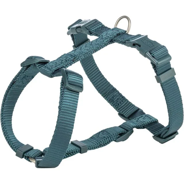 Pettorina ad H per Cani Grandi Trixie Premium - 75-120 cm Petrolio