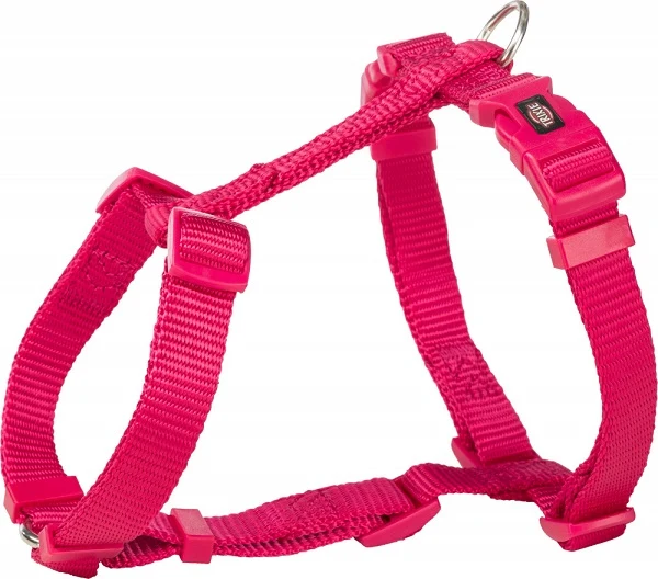 Pettorina ad H per Cani Trixie Premium - 42-60 cm Corallo