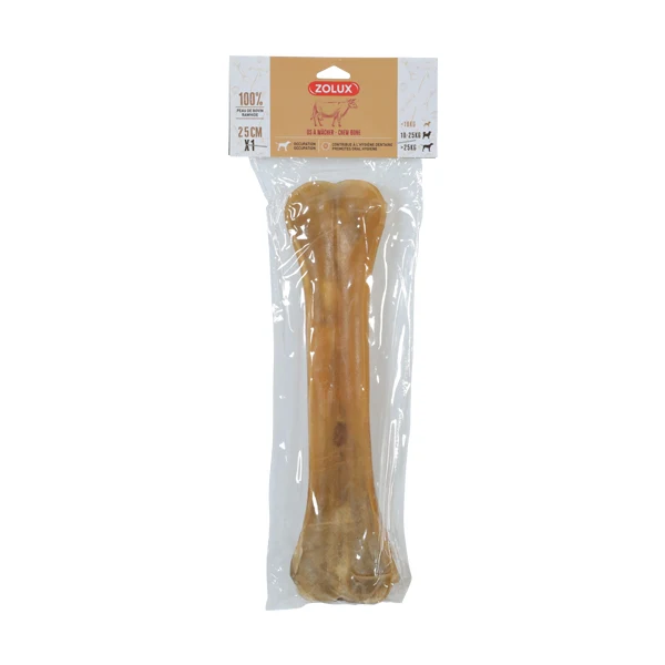 Osso Pressato per Cani Masticabile XL - Igiene Dentale 150 g - 21 cm