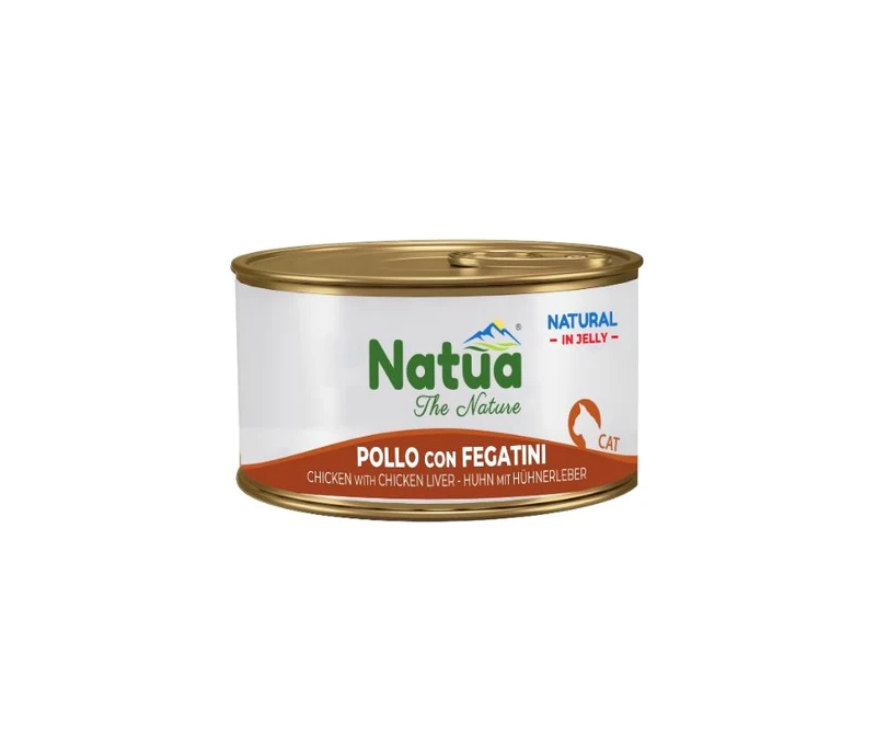 Natua jelly cat pollo con fegatini 85 gr