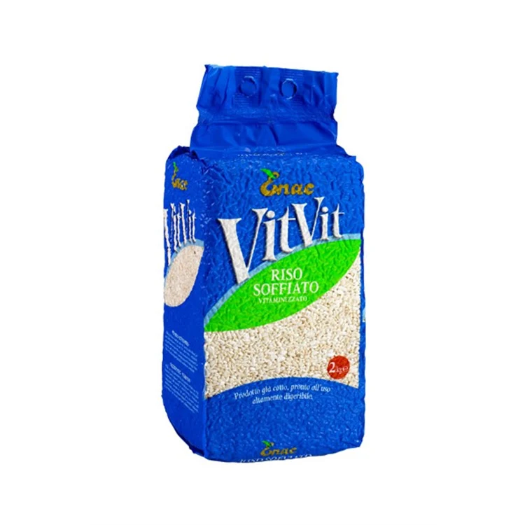 Risovit Riso Soffiato Bianco Vitaminizzato Sottovuoto per Cani - 2 kg