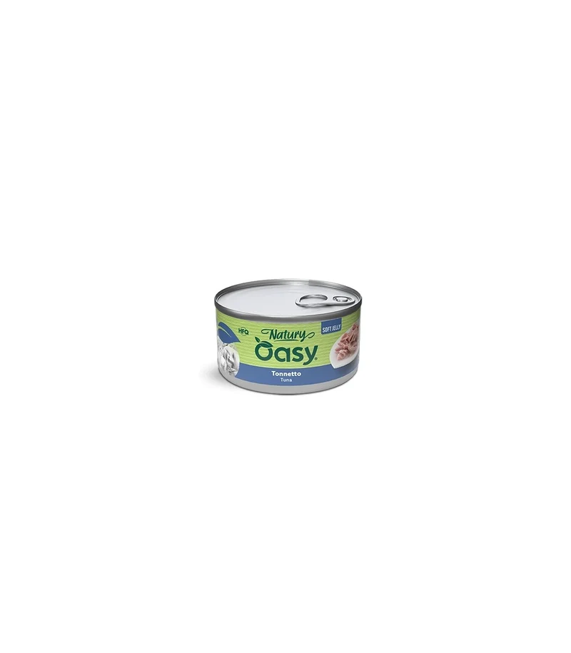 Oasy Soft Jelly Gatto - Tonnetto in Gelatina Alimento Umido - 85 g