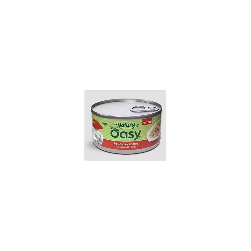 Oasy Soft Jelly Gatto - Pollo con Anatra in Gelatina - 85 g