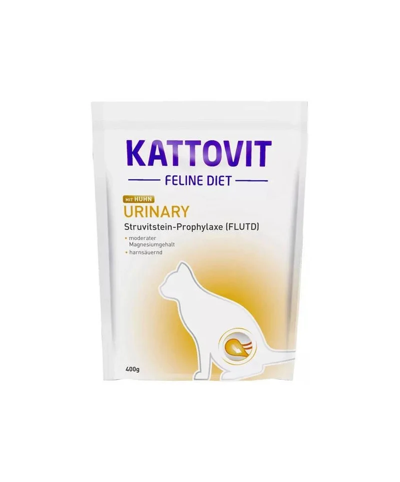 Kattovit Urinary Pollo - Crocchette Dietetiche Gatto Vie Urinarie - 400 g