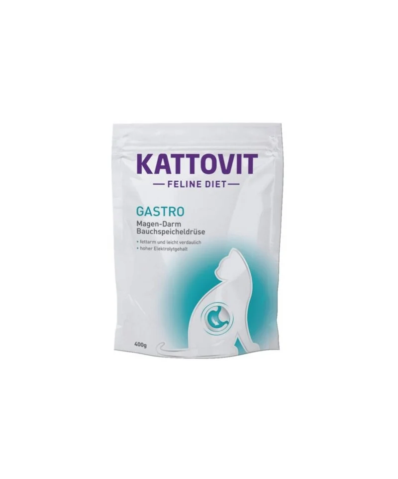 Kattovit Gastro - Crocchette Dietetiche Gatto Salute Intestinale - 400 g