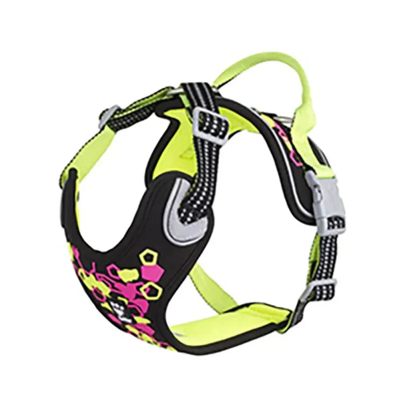Pettorina Hurtta Weekend Warrior Neon - Alta Visibilità 40-45 cm