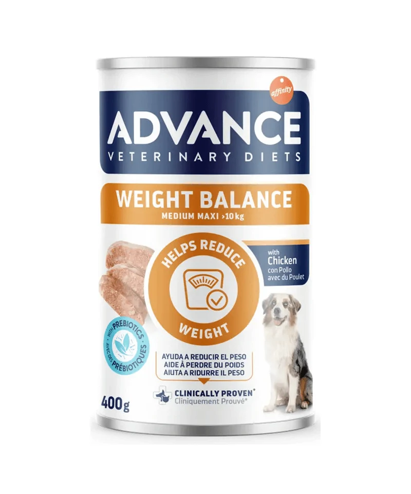 Advance Veterinary Diet Weight Balance - Umido Cani Sovrappeso - 400 g