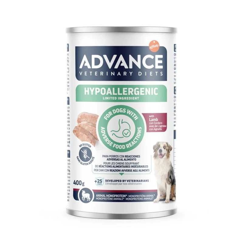 Advance Veterinary Diet Hypoallergenic Agnello - Umido Cani - 400 g