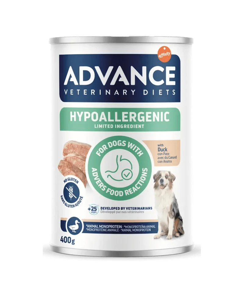 Advance Veterinary Diet Hypoallergenic Anatra - Umido Cani - 400 g