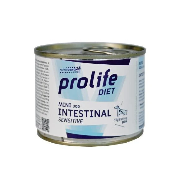 PROLIFE CANE DIET INTESTINAL SENSITIVE MINI LATTINA 200 GR