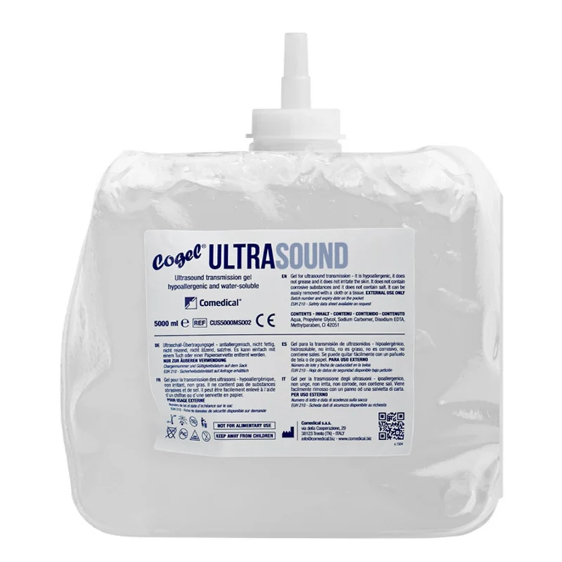 GEL CONDUTTORE PER ECOGRAFIA COGEL ULTRASOUND TANICA 5 KG