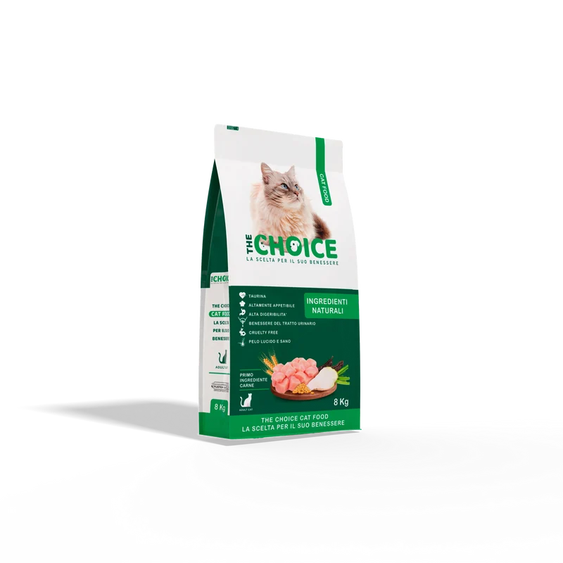 The Choice Sterilizzato Pesce - Crocchette per Gatti Adulti Sterilizzati - 8 kg