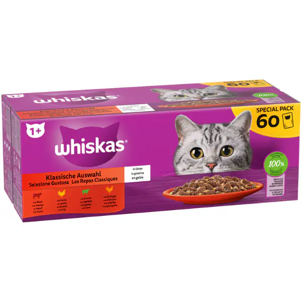 Whiskas Core Selezione Gustosa Multipack 60x85 gr